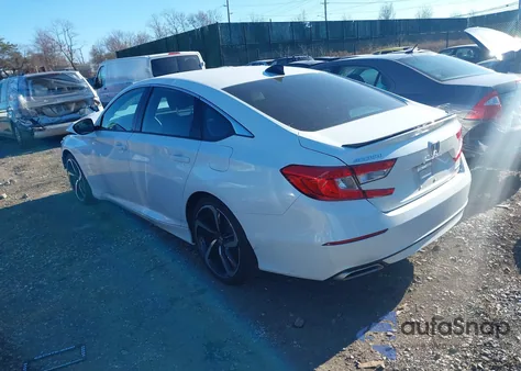 2022 Honda Accord Sport z USA, uszkodzony, nr VIN 1HGCV1F37NA103862